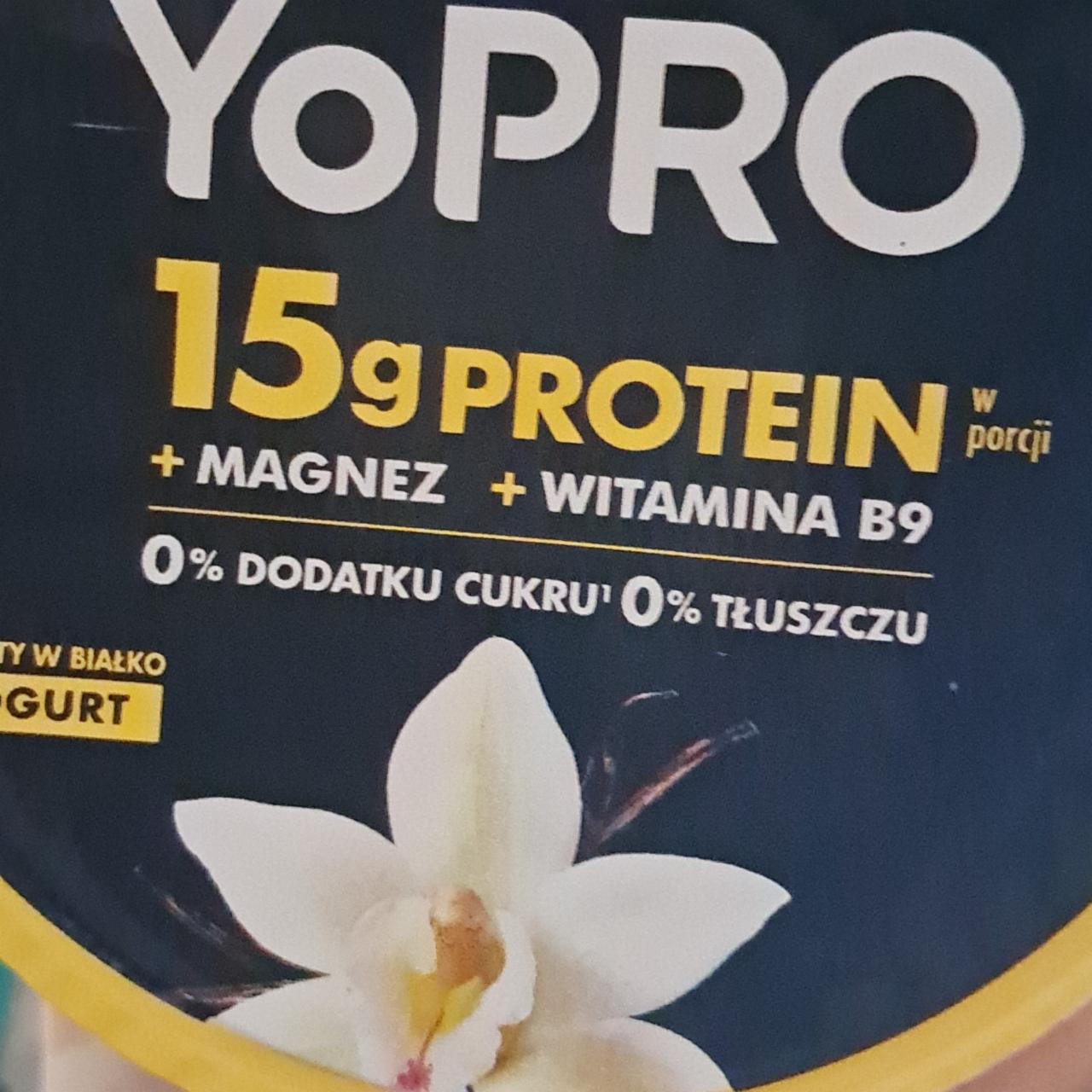 Zdjęcia - YoPro jogurt smak waniliowy Danone