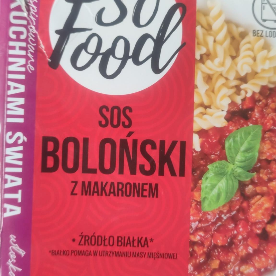 Zdjęcia - Sos boloński z makaronem So Food