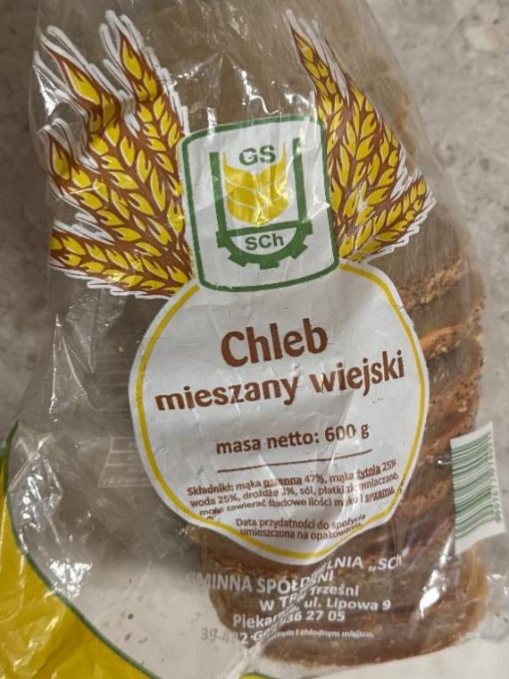 Zdjęcia - Chleb mieszany wiejski GS SCh