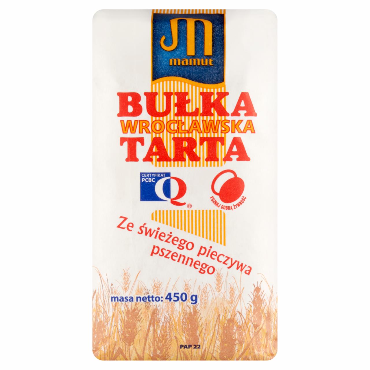 Zdjęcia - Mamut Bułka wrocławska tarta 450 g