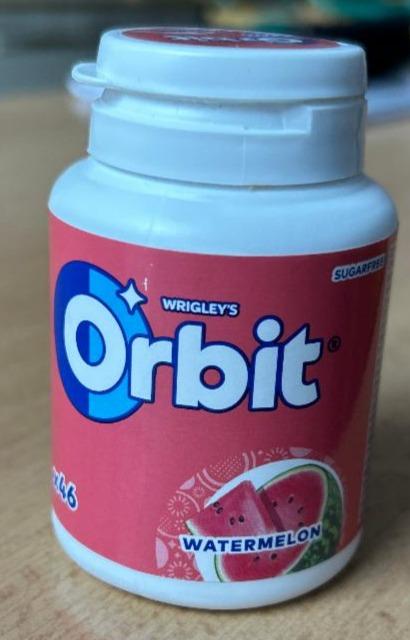 Zdjęcia - Orbit Watermelon Guma do żucia bez cukru 64 g (46 drażetek)