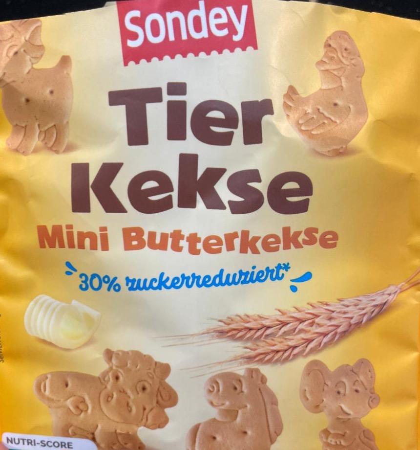 Zdjęcia - Tier Kekse mini butterkekse Sondey