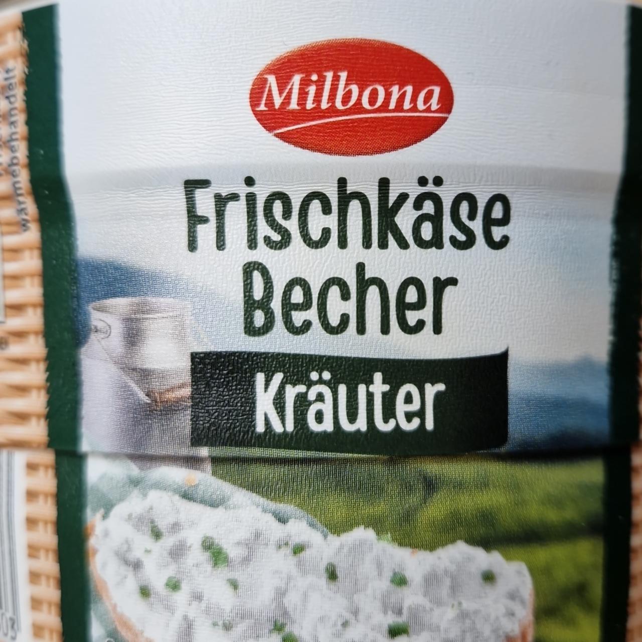 Zdjęcia - Frischkäse becher kräuter Milbona