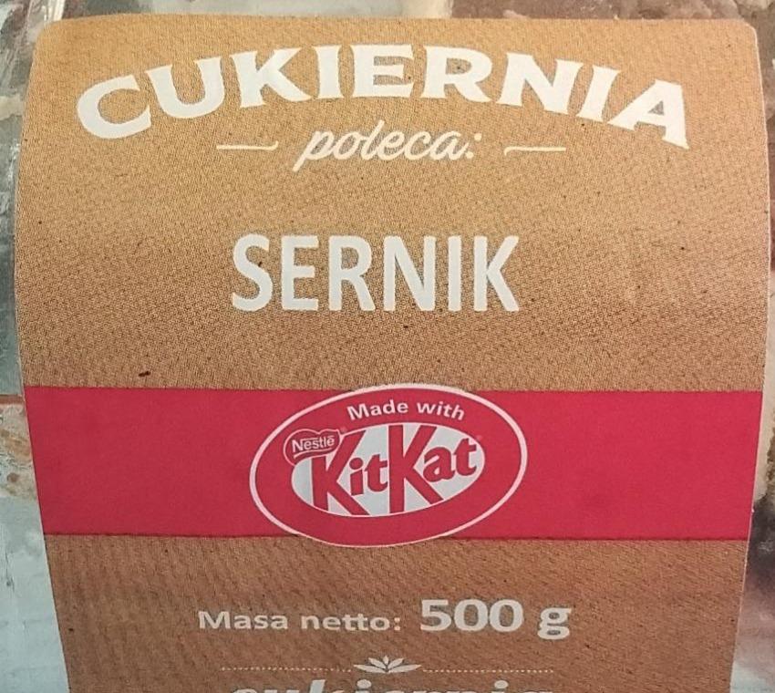 Zdjęcia - Sernik kit kat Cukiernia poleca