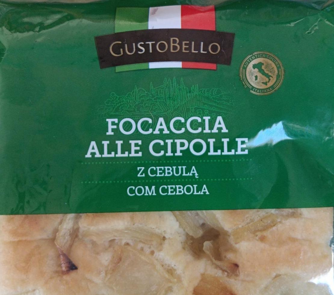 Zdjęcia - FOCACCIA ALLE CIPOLLE z cebulą Gustobello