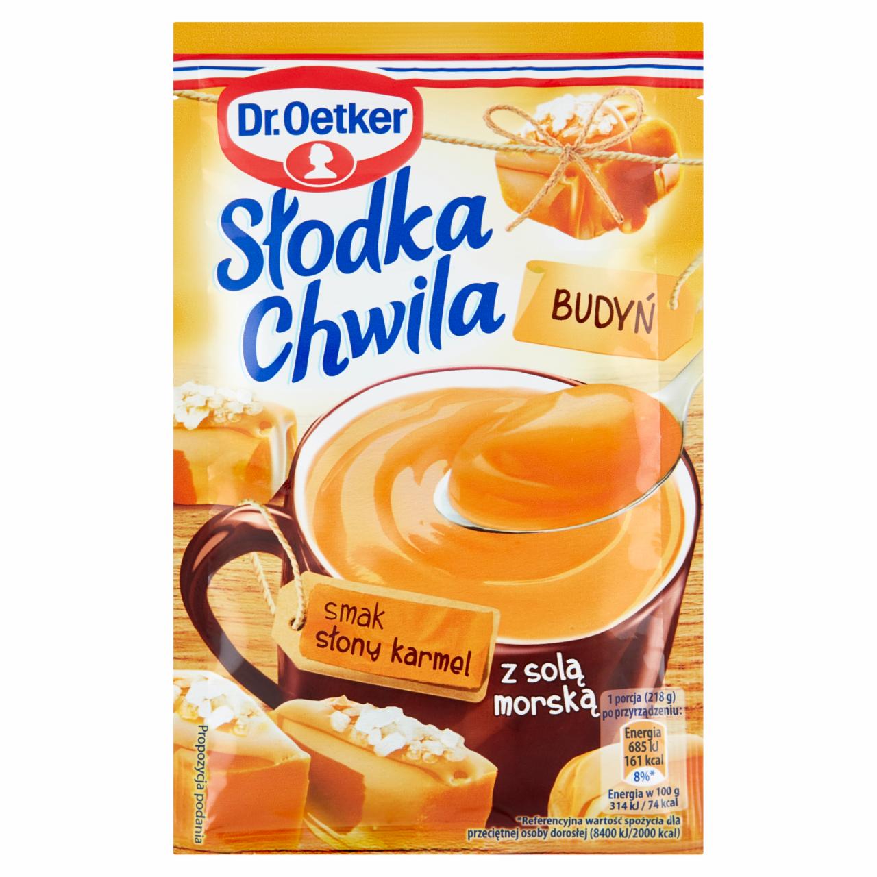 Zdjęcia - Dr. Oetker Słodka Chwila Budyń smak słony karmel 43 g