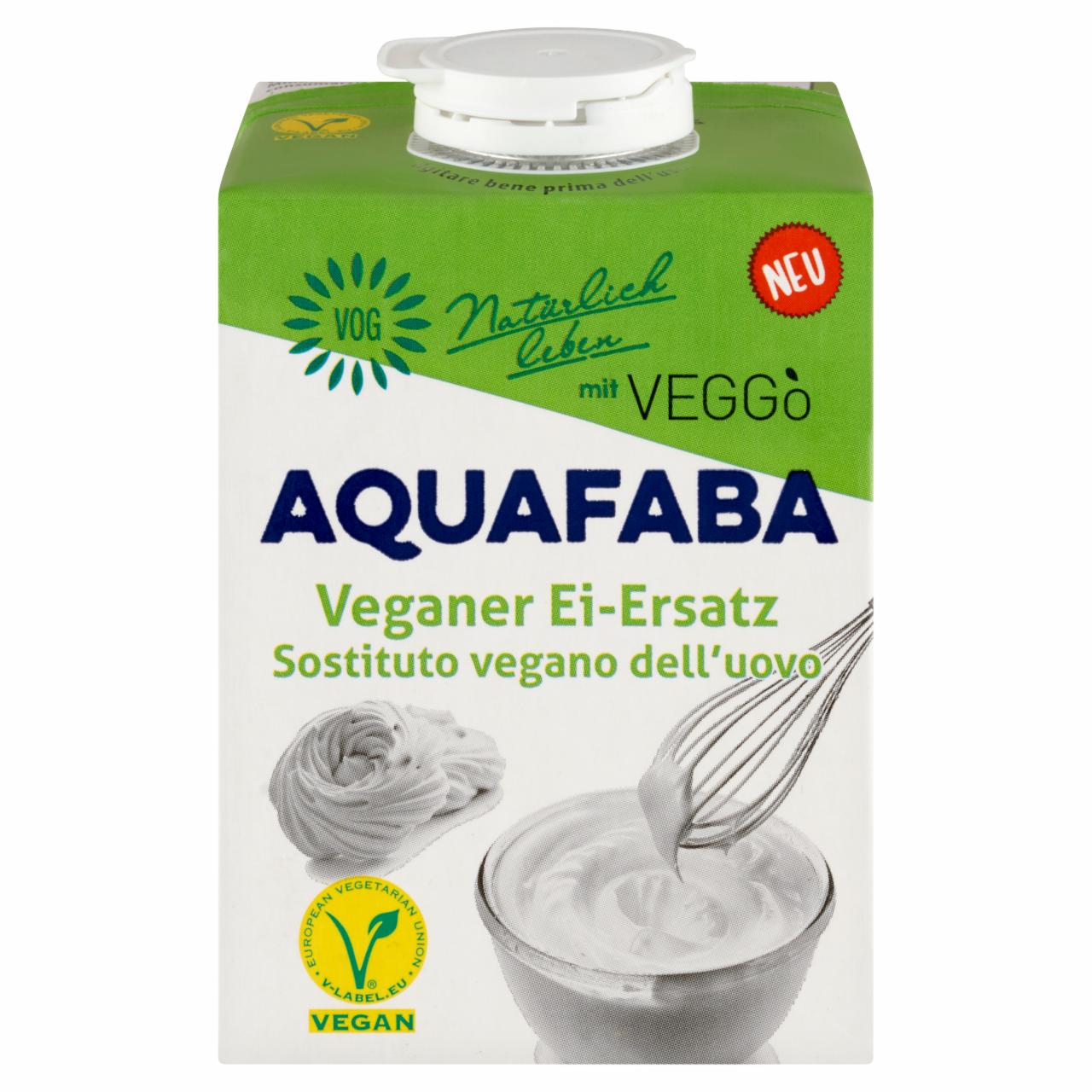 Zdjęcia - Veggò Aquafaba zamiennik jajka 500 ml