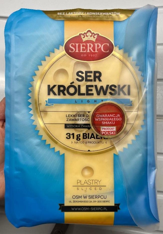 Zdjęcia - Ser Królewski light Sierpc