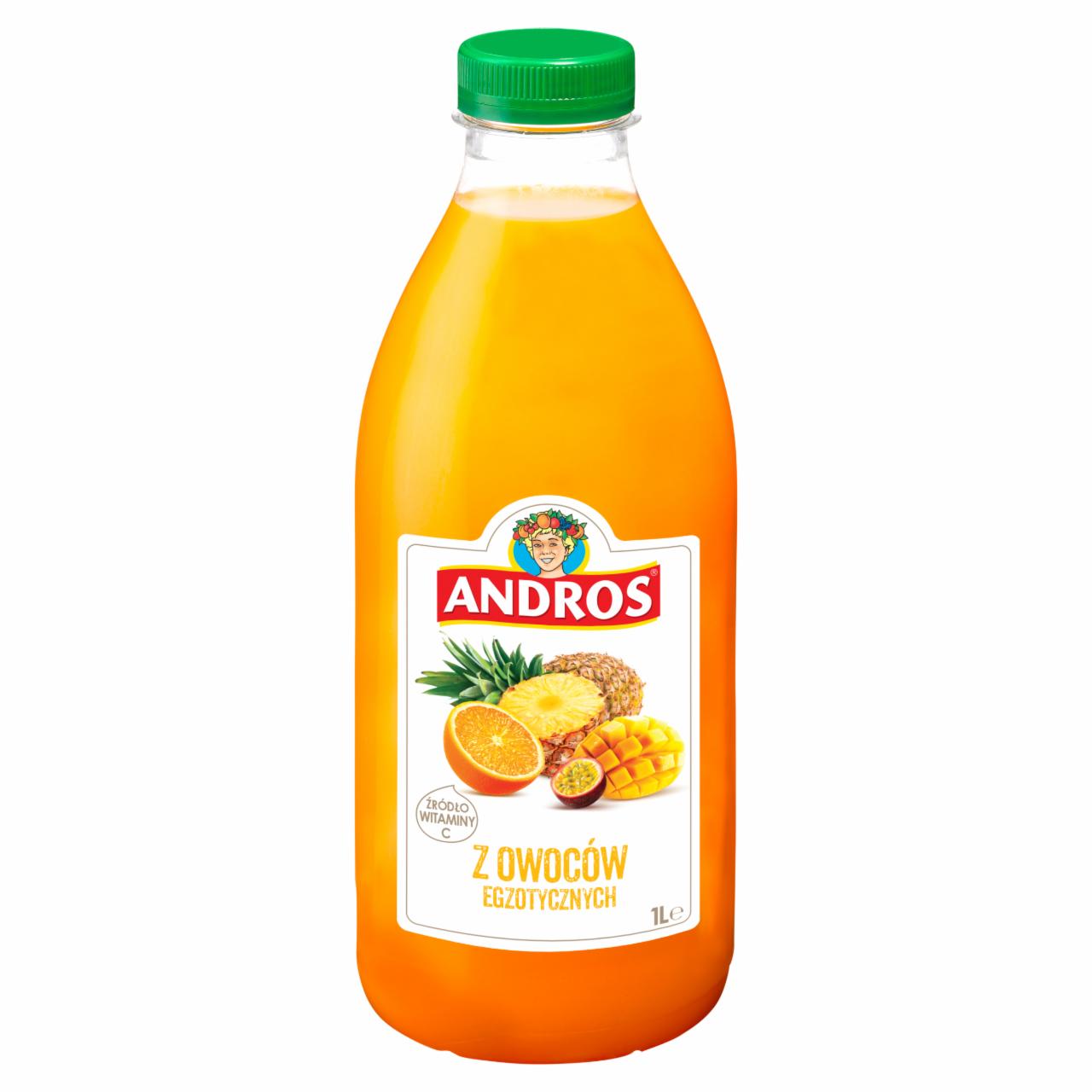 Zdjęcia - Andros Produkt do picia z owoców egzotycznych 1 l