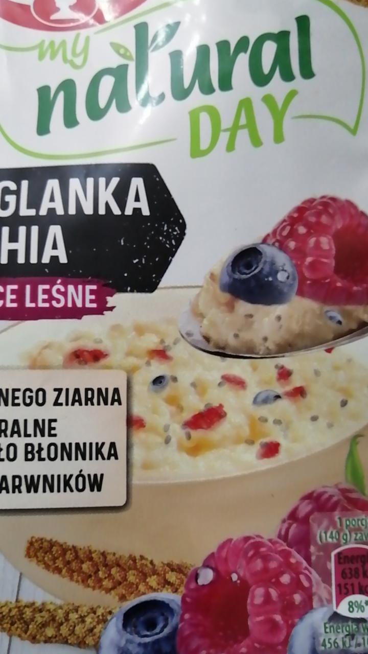 Zdjęcia - Dr. Oetker My Natural Day Jaglanka z chia owoce leśne 40 g