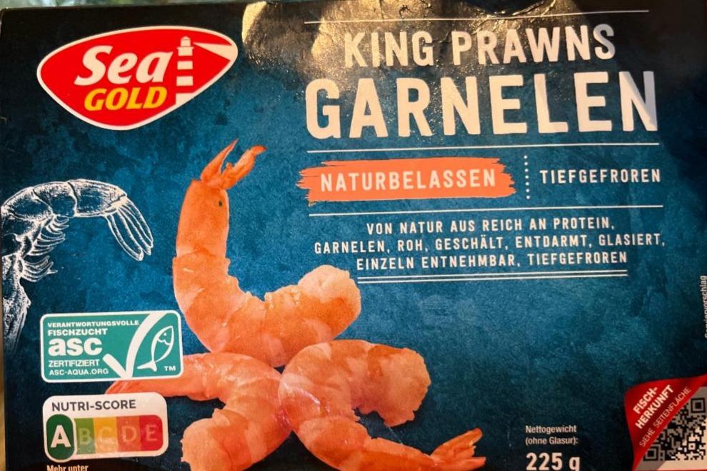 Zdjęcia - King prawns garnelem naturbelassen Sea Gold