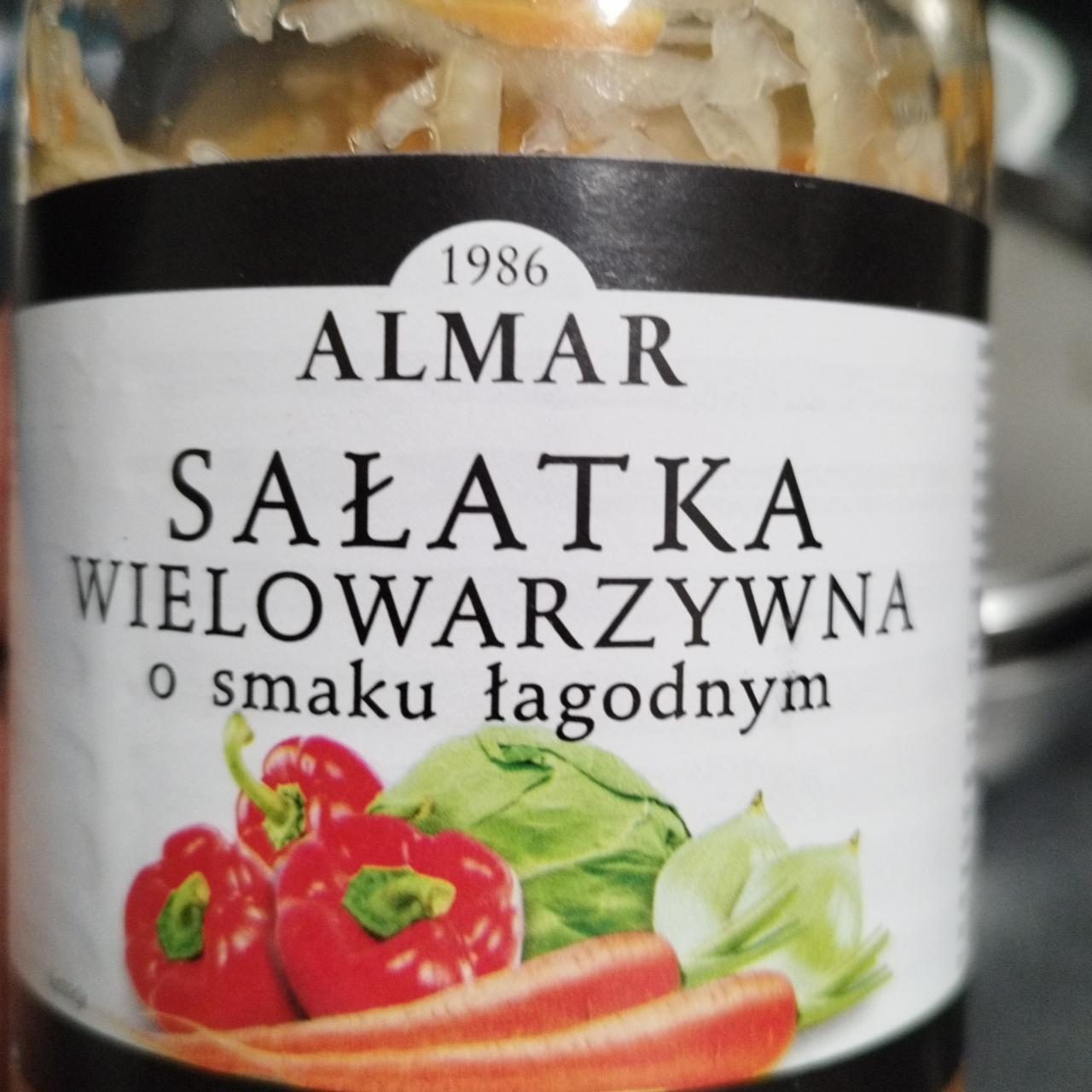 Zdjęcia - Sałatka wielowarzywna o smaku łagodnym Almar