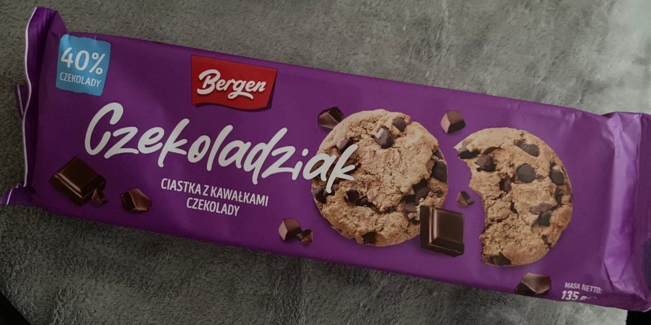 Zdjęcia - Czekoladziak ciastka z kawałkami czekolady Bergen