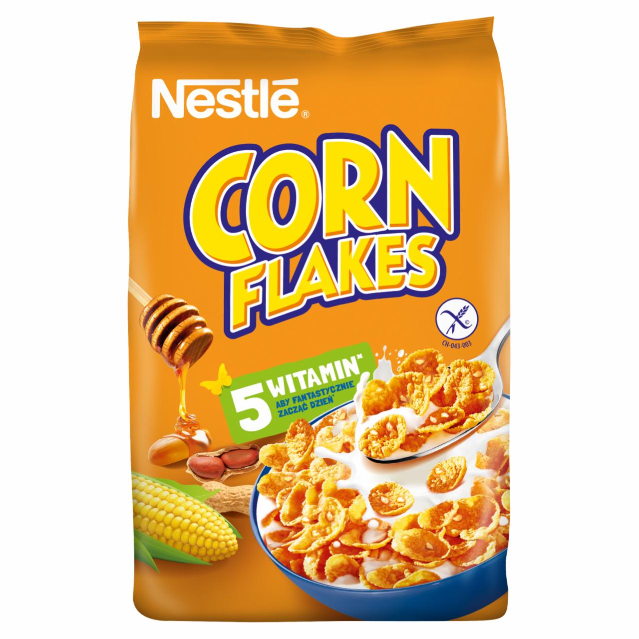 Zdjęcia - Corn flakes miód i orzeszki Nestlé