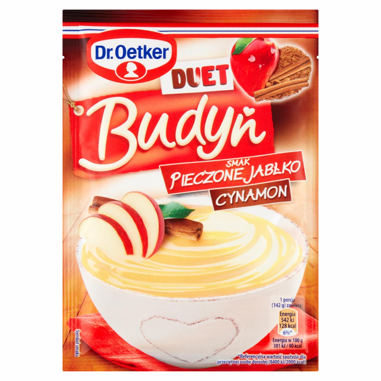 Zdjęcia - Dr. Oetker Duet Budyń smak pieczone jabłko cynamon 40 g