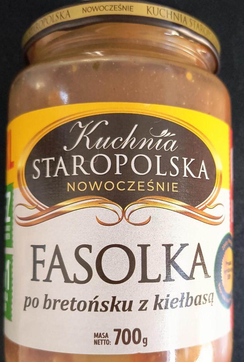 Zdjęcia - Fasolka po bretońsku z kiełbasą 700g Kuchnia staropolska