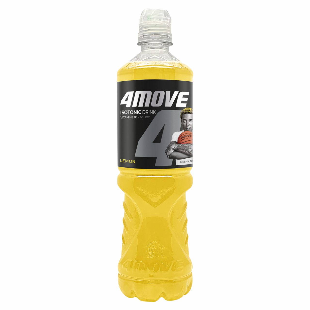 Zdjęcia - 4Move Napój izotoniczny niegazowany o smaku cytrynowym 750 ml