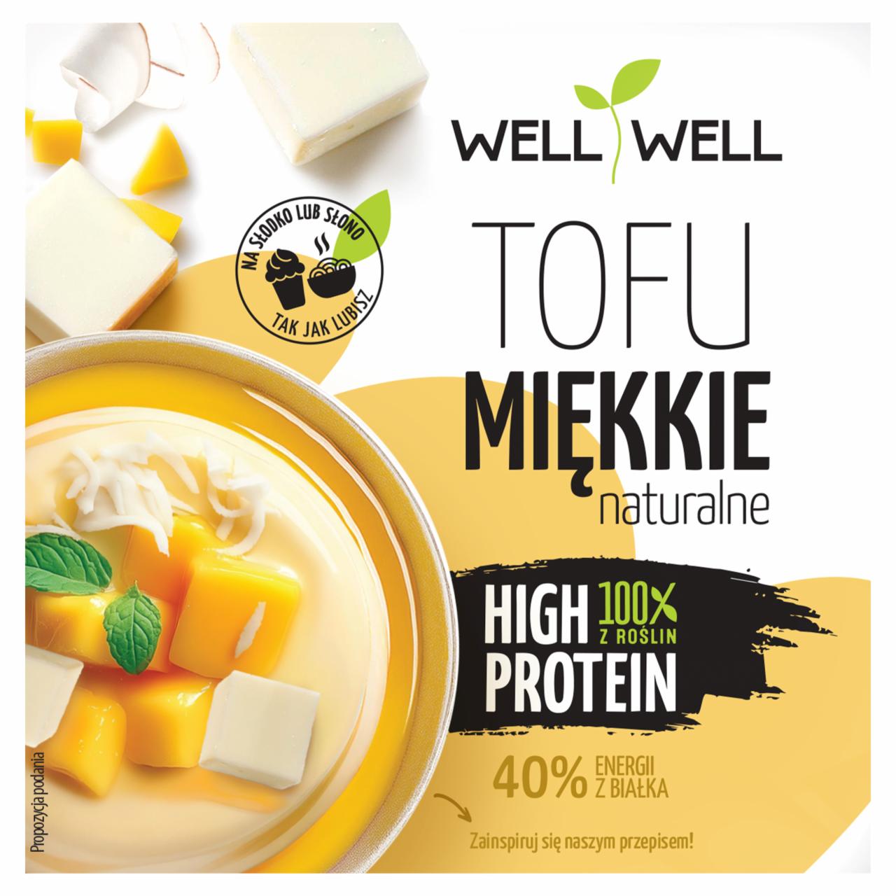 Zdjęcia - Well Well Tofu miękkie naturalne 400 g