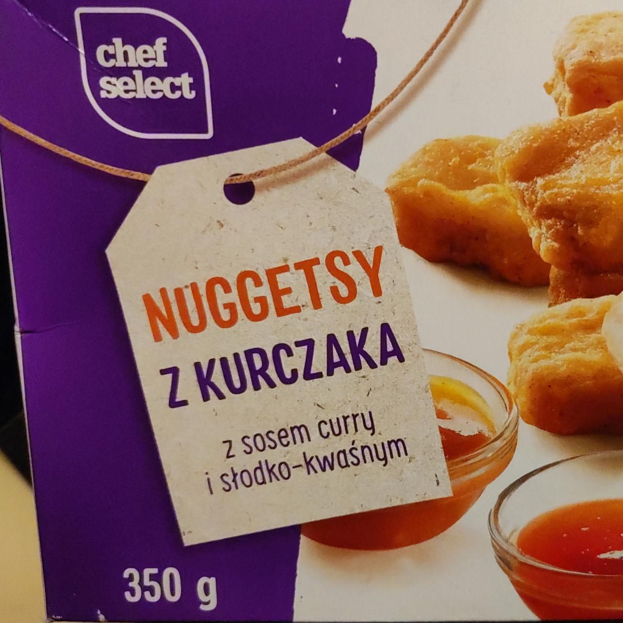 Zdjęcia - Nuggetsy z kurczaka z sosem curry i słodko kwaśnym Chef select