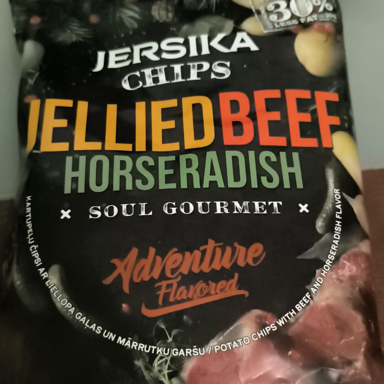 Zdjęcia - Jelliedbeef horseradish Jersika chips