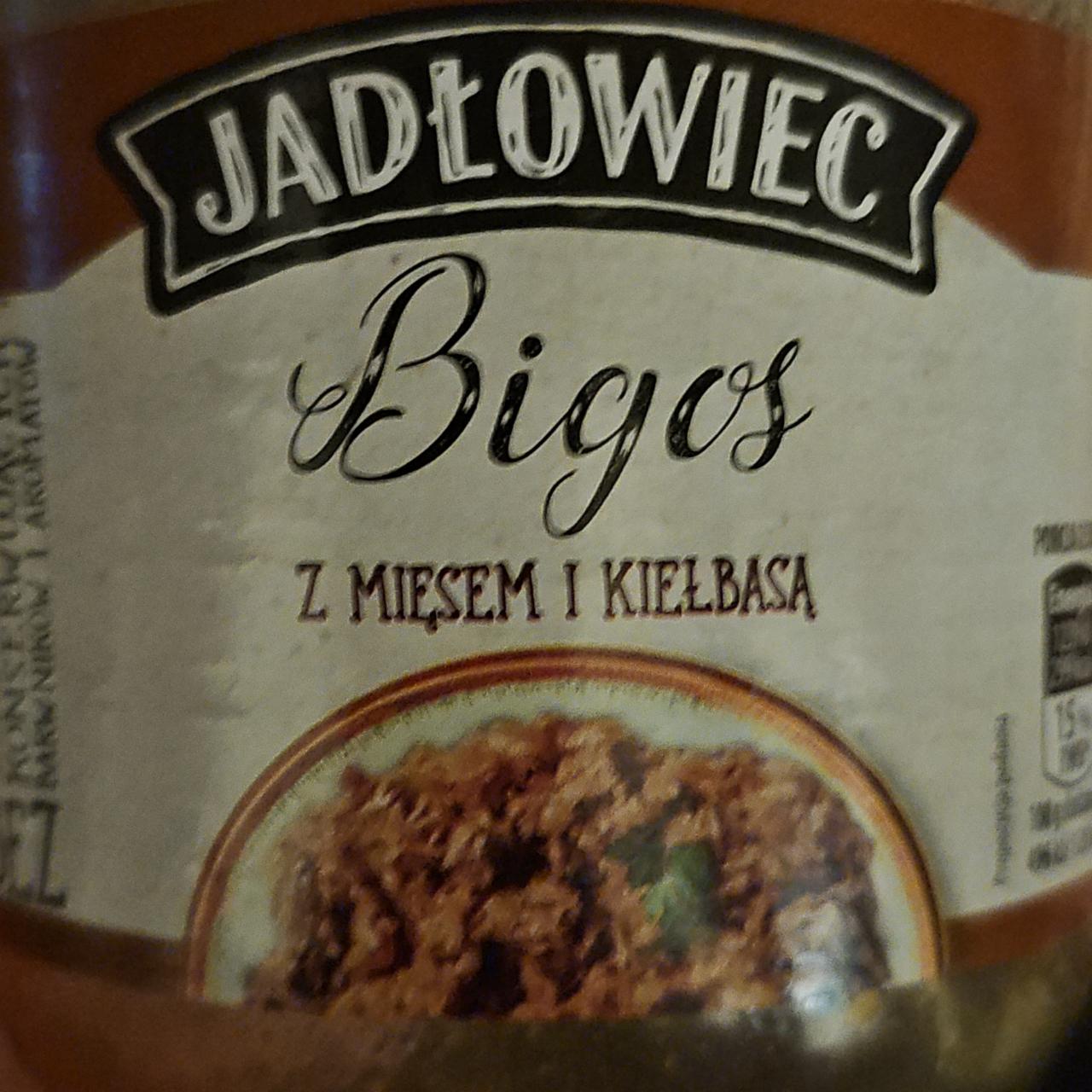 Zdjęcia - Bigos z mięsem i kiełbasą Jadłowiec