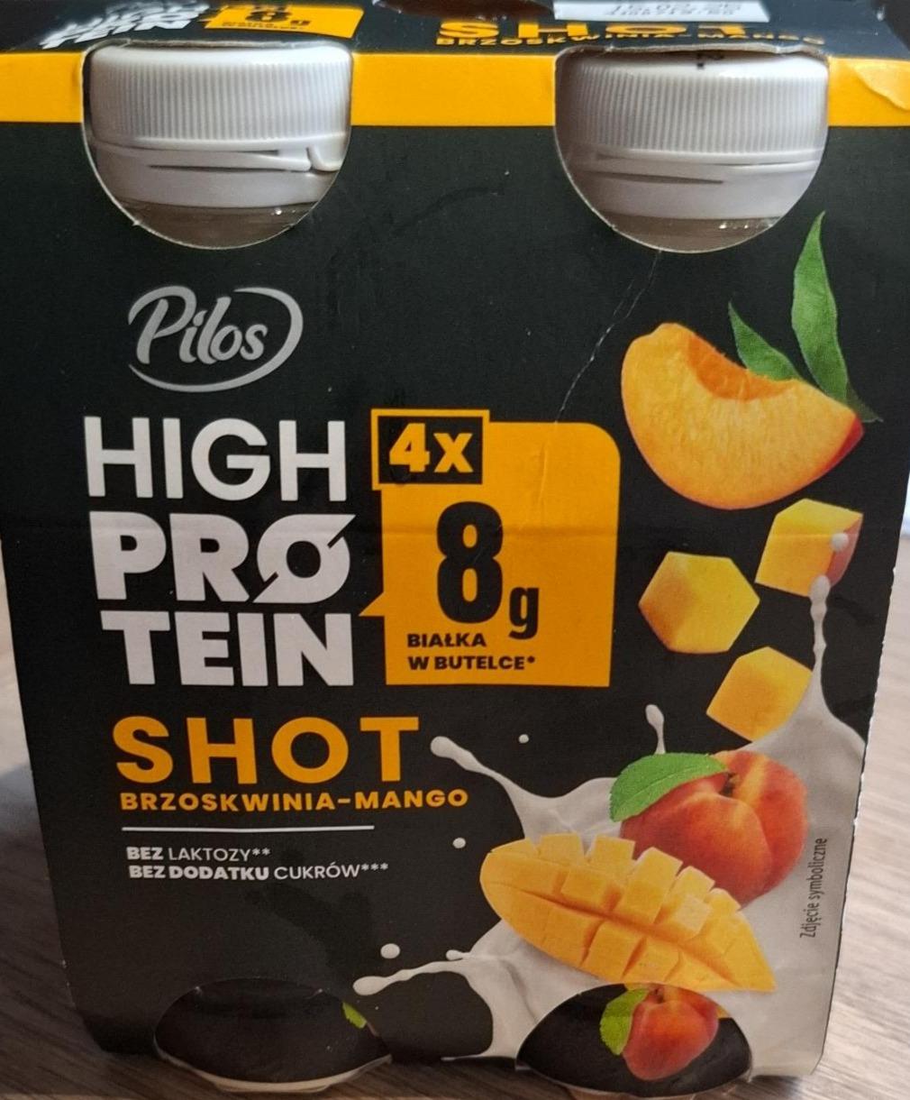 Zdjęcia - High protein shot brzoskwinia mango Pilos