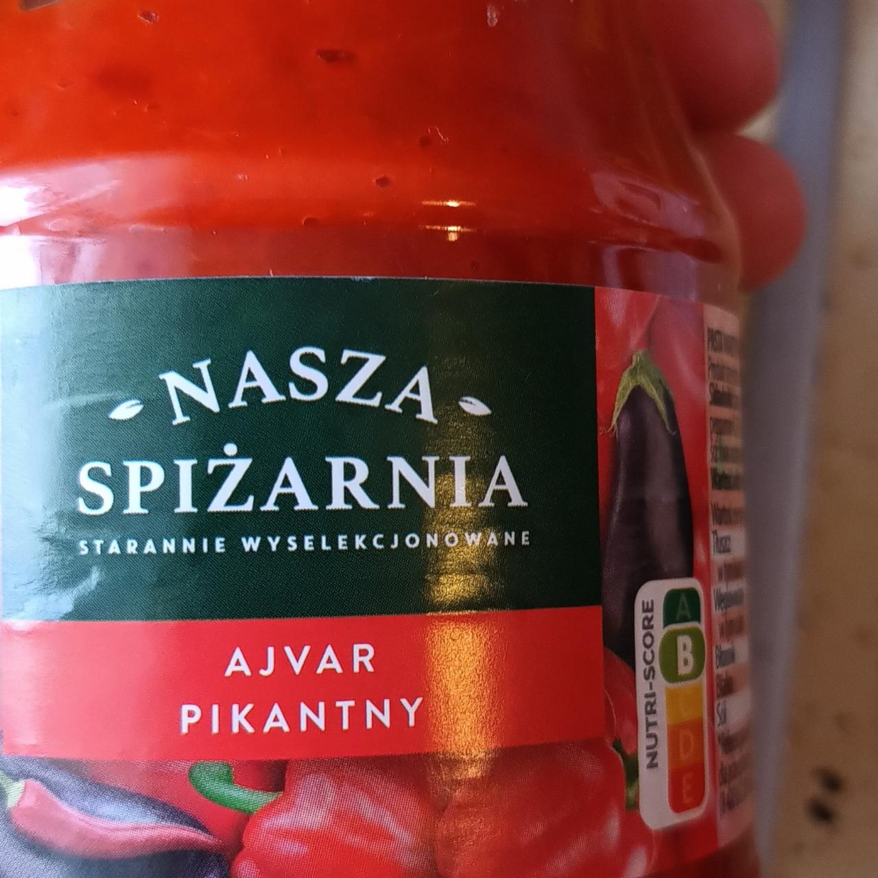 Zdjęcia - Ajvar pikantny Nasza spiżarnia