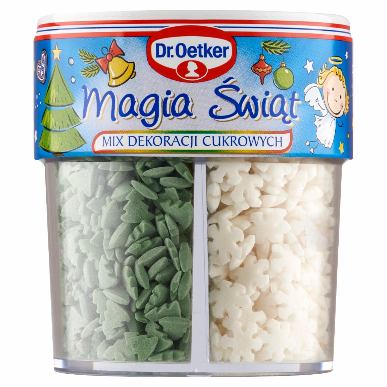 Zdjęcia - Dr. Oetker Mix dekoracji cukrowych magia świąt 76 g