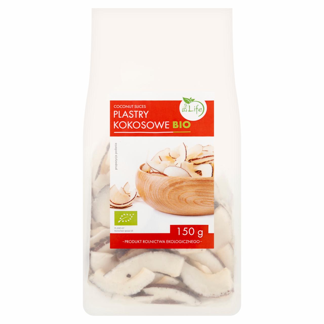 Zdjęcia - BioLife Plastry kokosowe bio 150 g