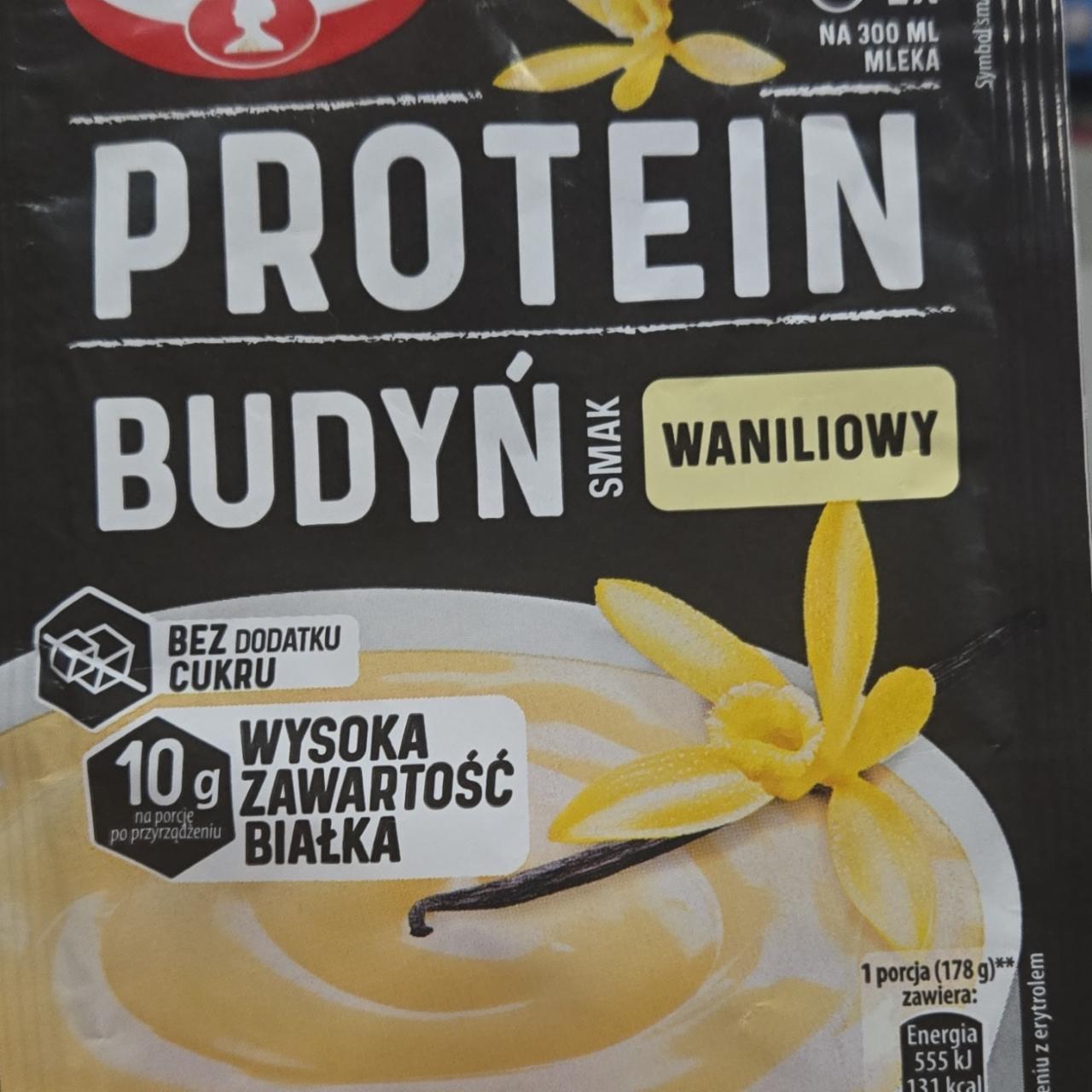 Zdjęcia - Protein budyń smak waniliowy z cukrem Dr.Oetker