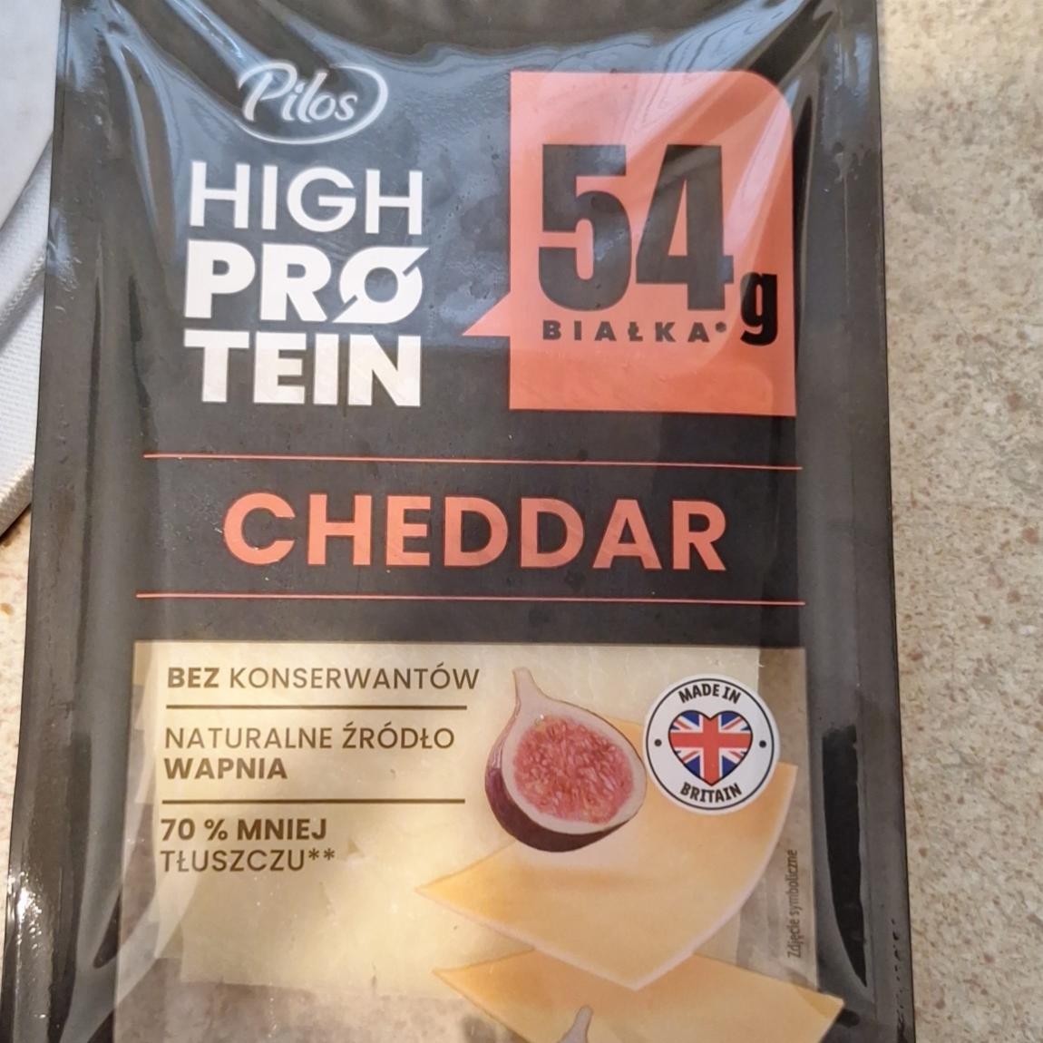 Zdjęcia - High protein cheddar Pilos