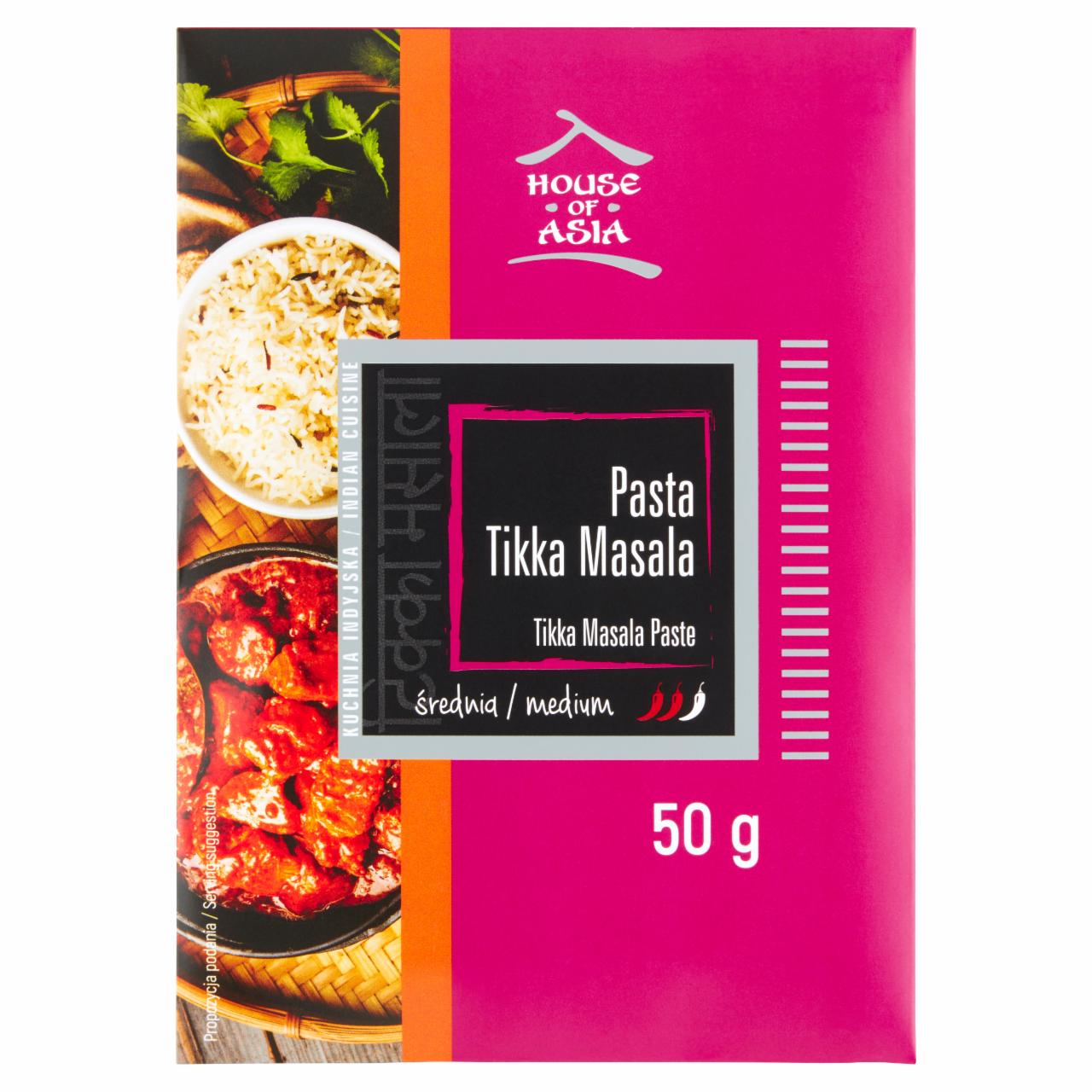 Zdjęcia - House of Asia Pasta Tikka Masala średnia 50 g