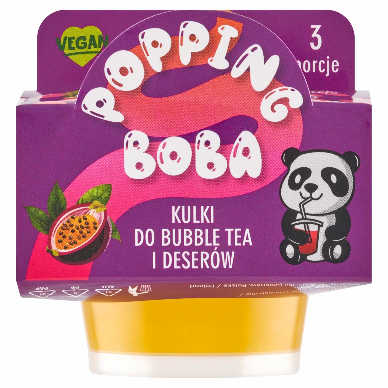 Zdjęcia - Popping Boba Kulki do bubble tea i deserów z sokiem z marakui 130 g