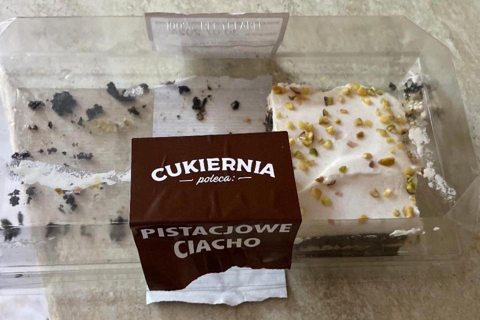 Zdjęcia - Pistacjowe ciacho Cukiernia poleca