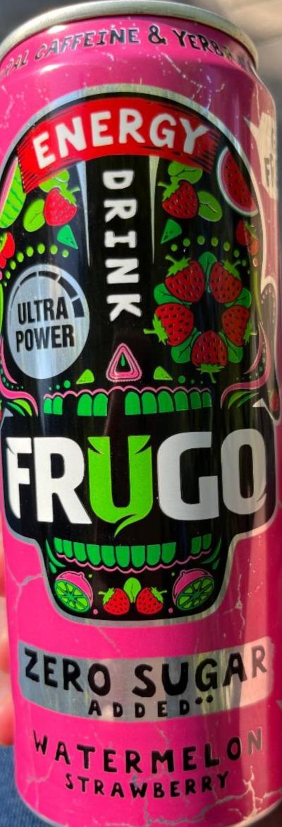 Zdjęcia - Frugo Energy Cactus & Citrus Gazowany napój energetyzujący 330 ml