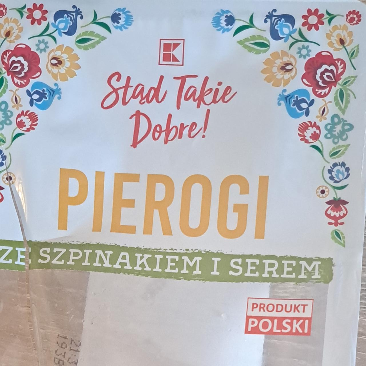 Zdjęcia - Pierogi że szpinakiem i serem Stąd takie dobre