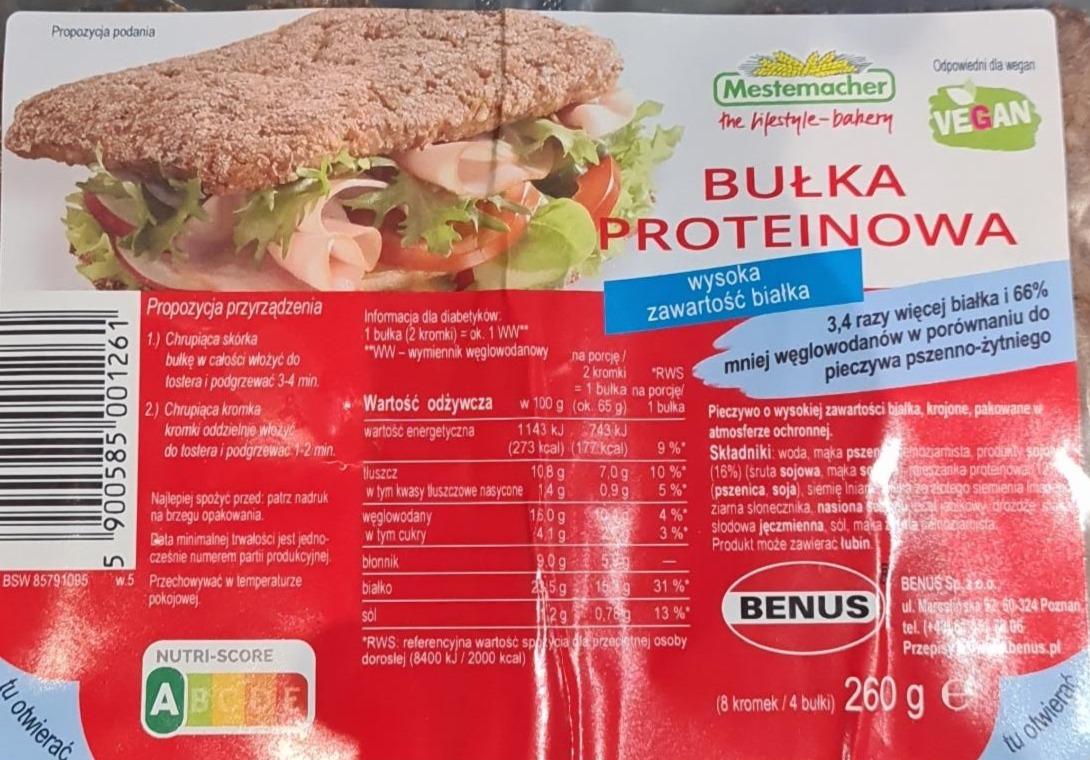 Zdjęcia - Bułka proteinowa Mestemacher