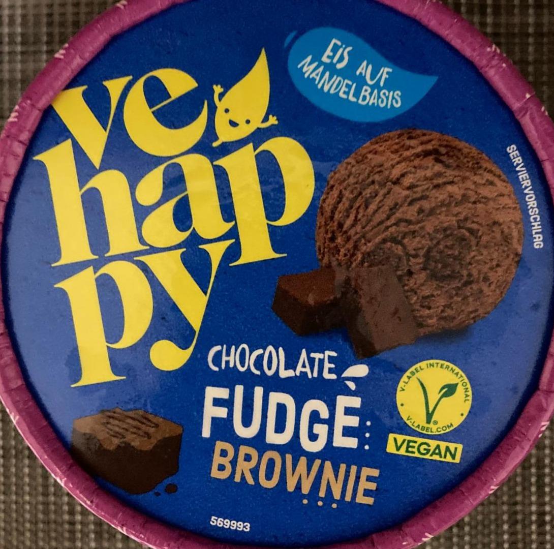 Zdjęcia - Lody chocolate fudge brownie Ve happy