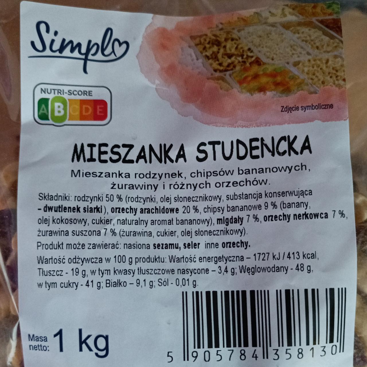 Zdjęcia - Mieszanka studencka Simple