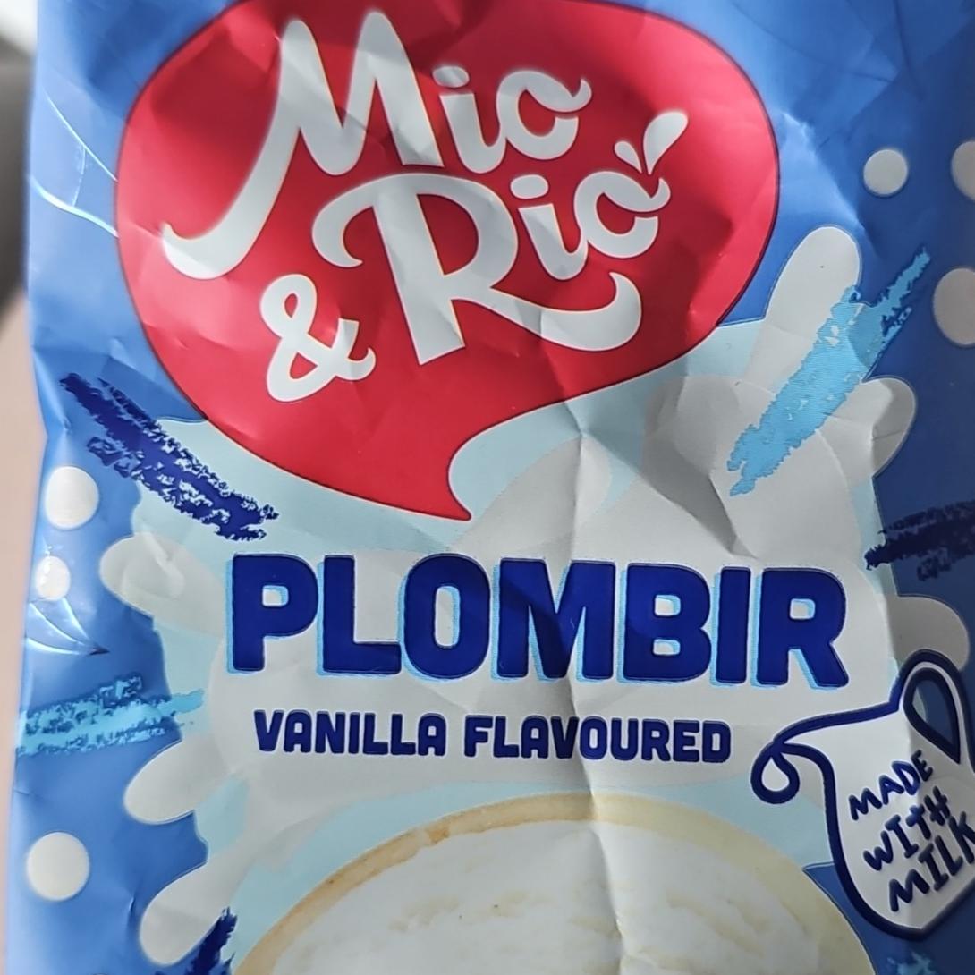 Zdjęcia - Plombir vanilla flavoured Mio & Rio