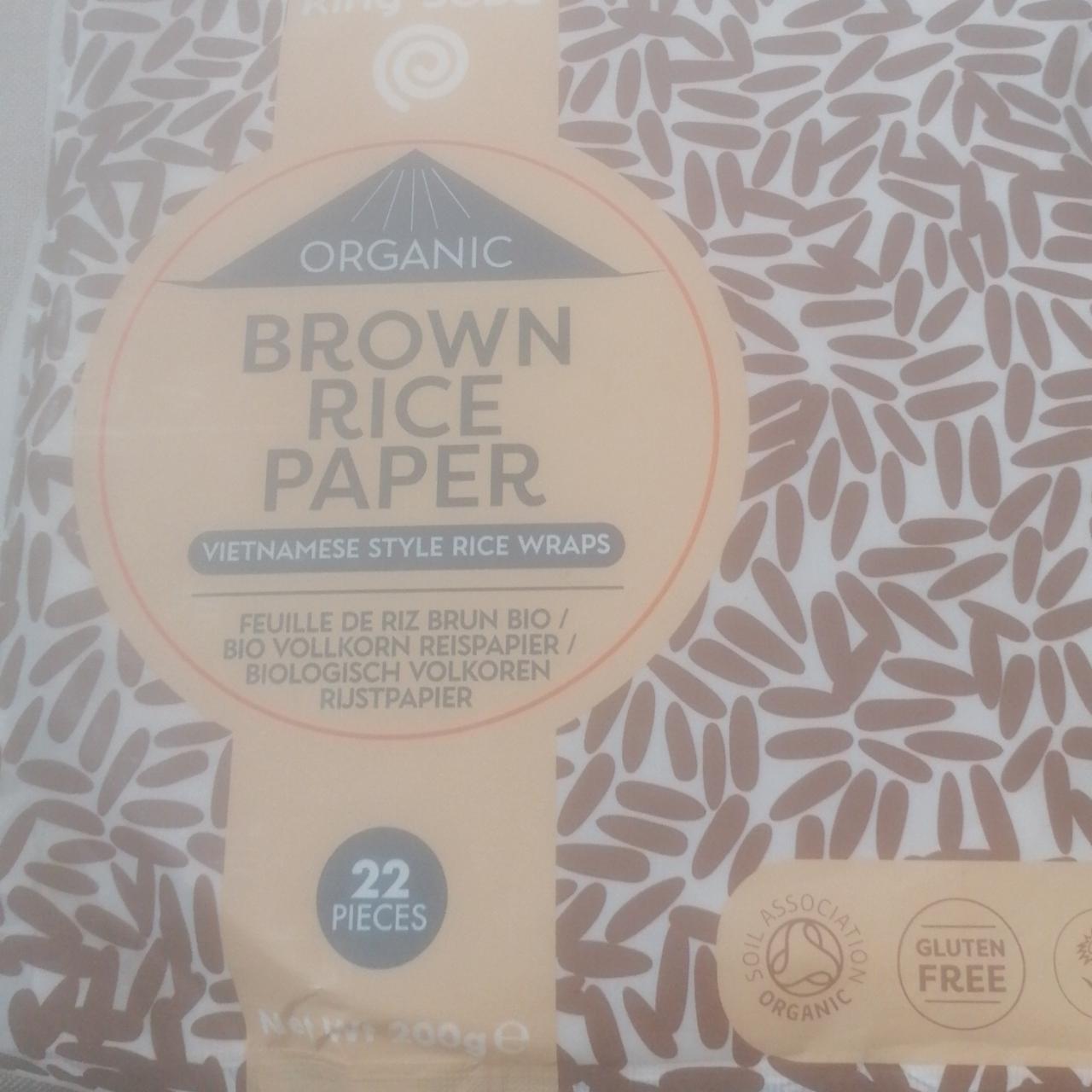 Zdjęcia - Brown rice paper Organic