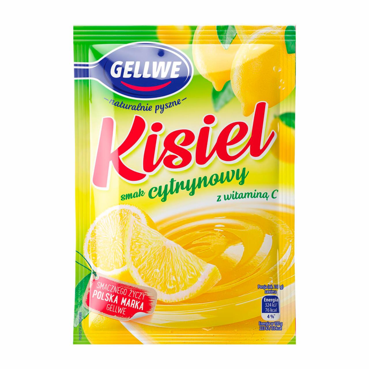 Zdjęcia - Gellwe Kisiel smak cytrynowy 38 g