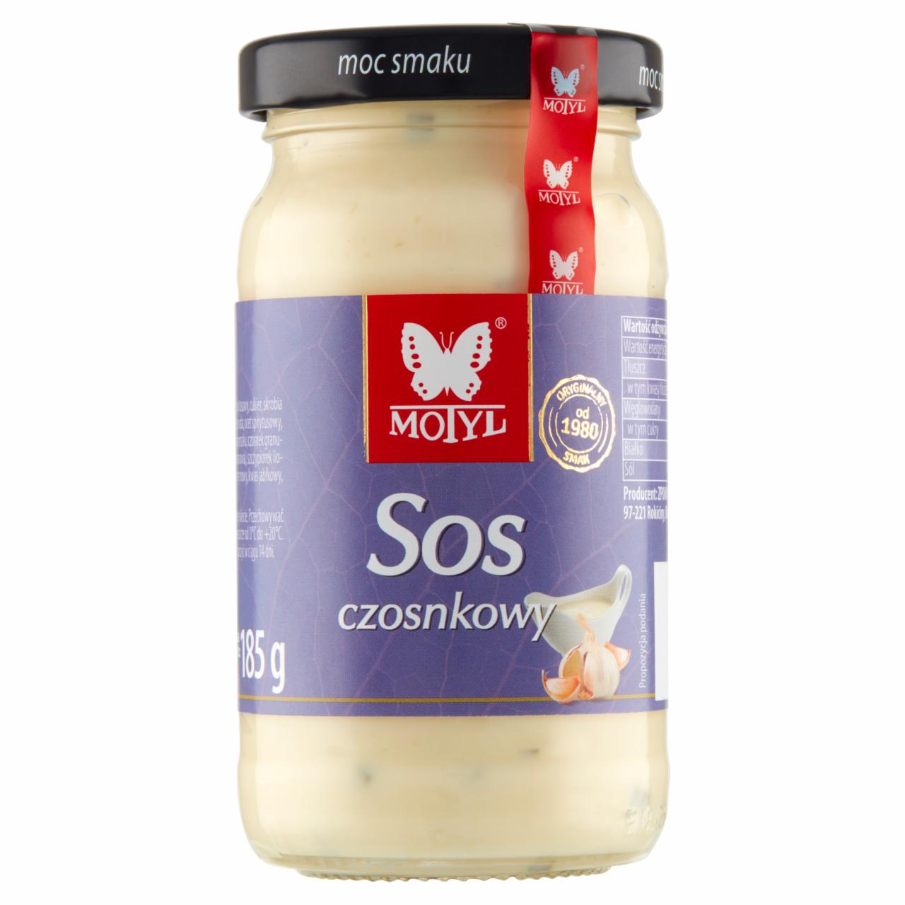 Zdjęcia - Motyl Sos czosnkowy 185 g