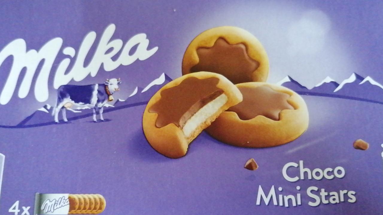 Zdjęcia - Choco mini stars Milka