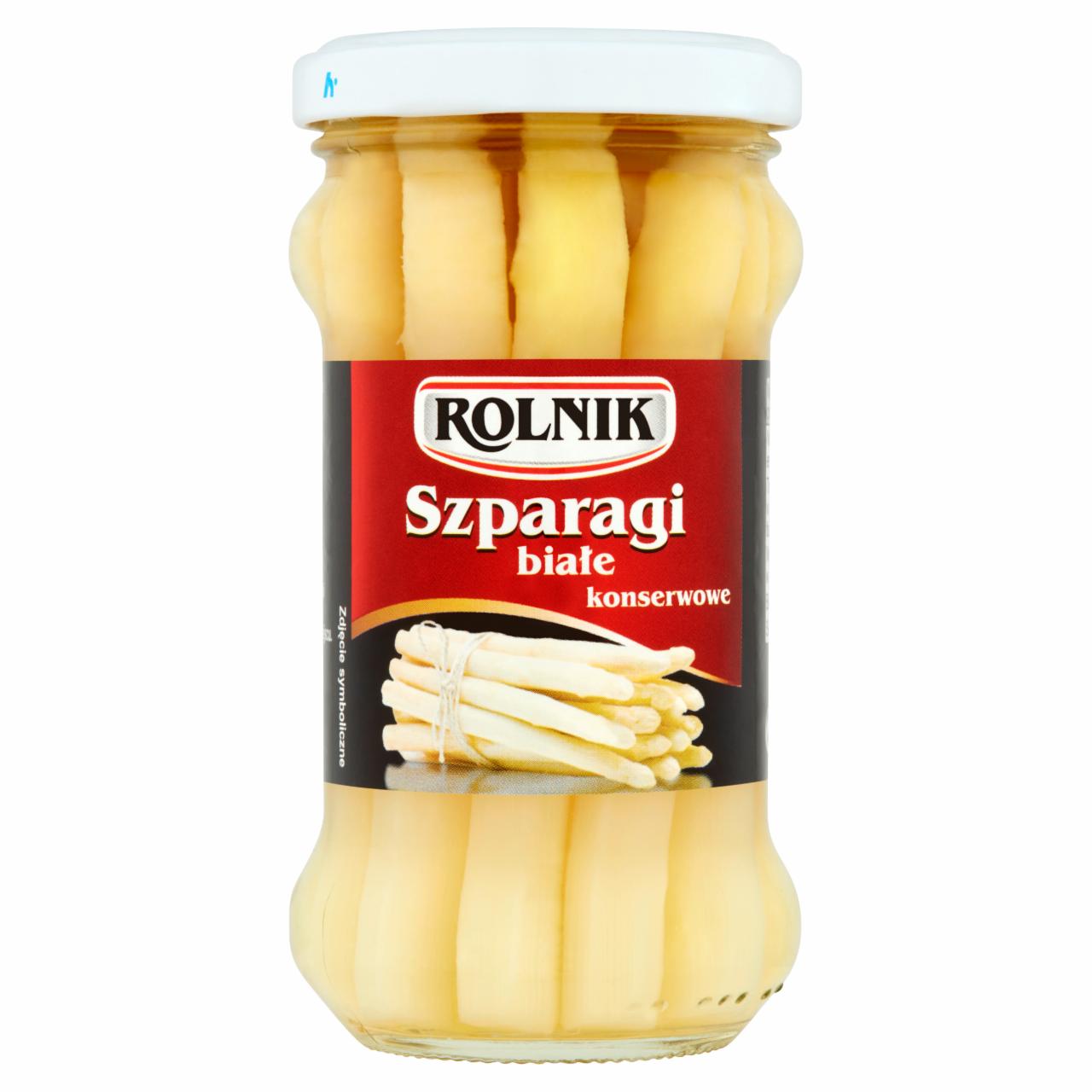 Zdjęcia - Rolnik Szparagi białe konserwowe 180 g