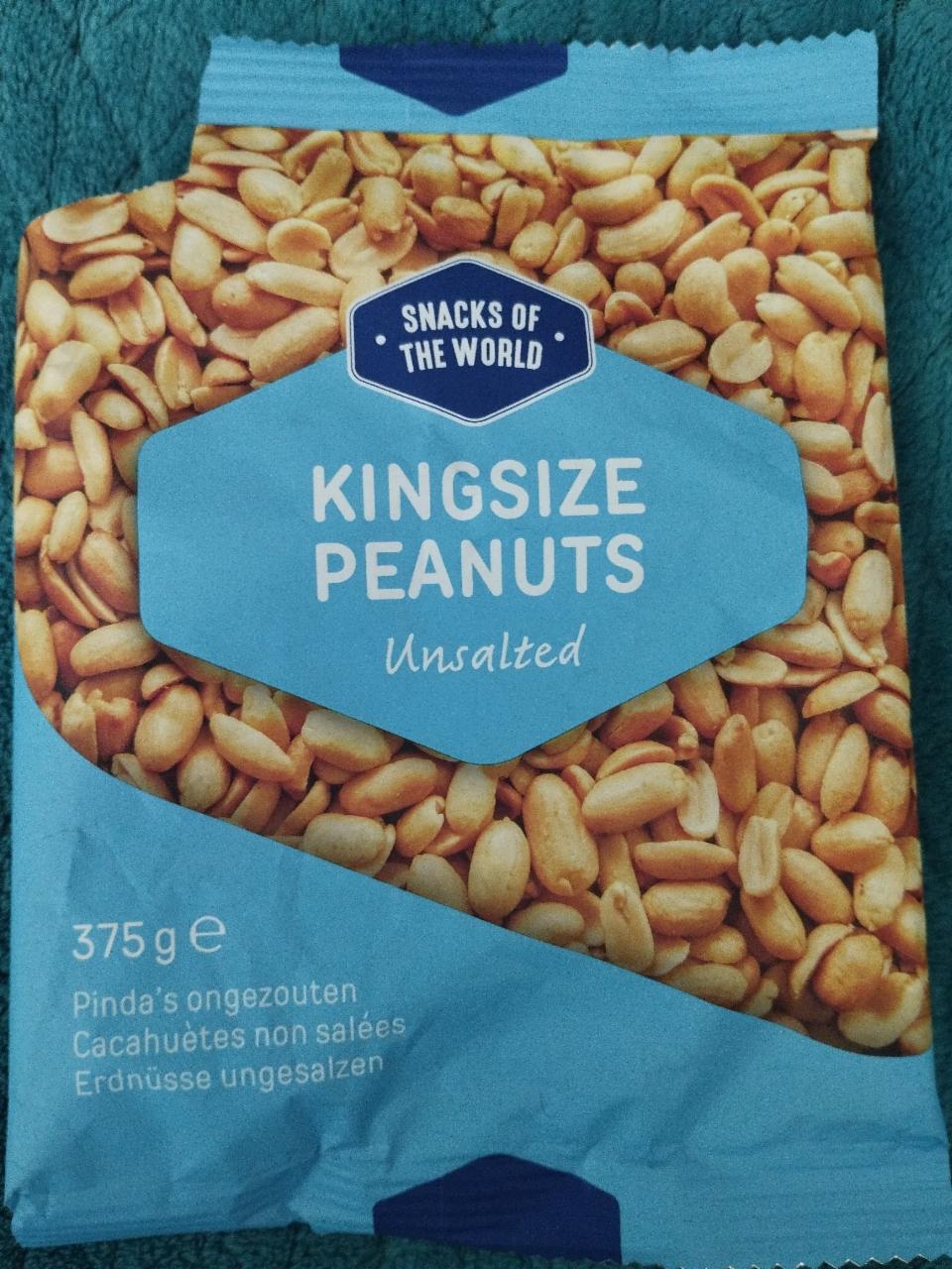 Zdjęcia - Kingsize Peanuts Unsalted Snacks of the world