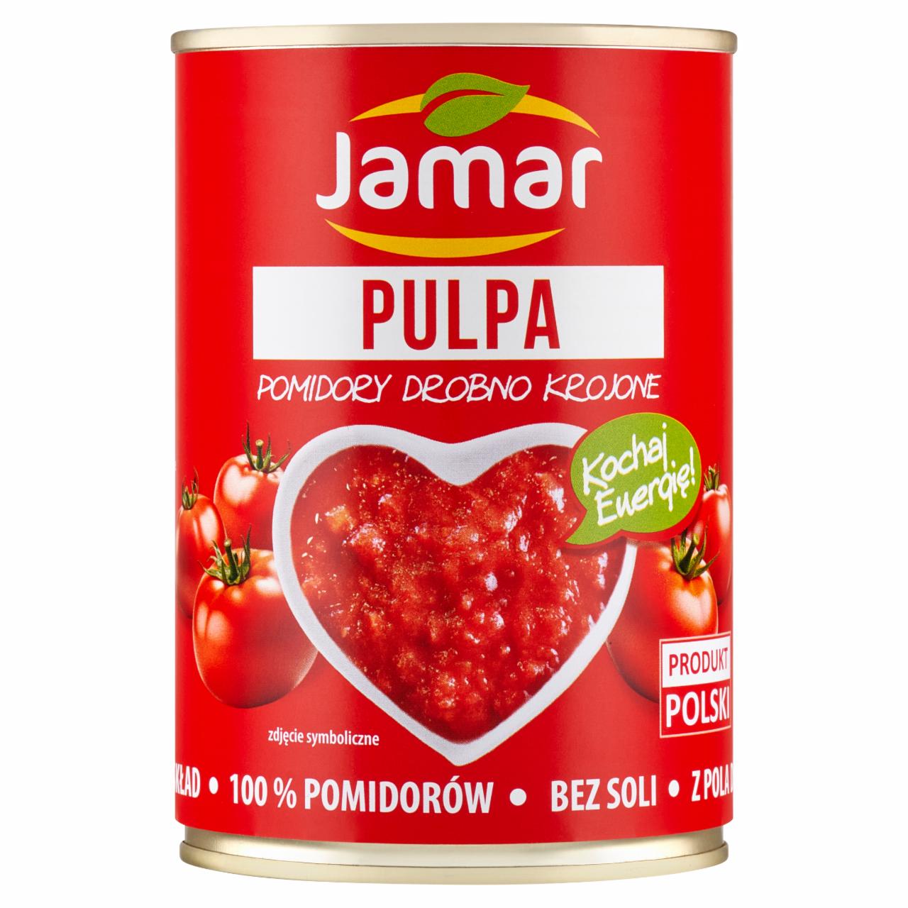 Zdjęcia - Jamar Pulpa pomidory drobno krojone 400 g