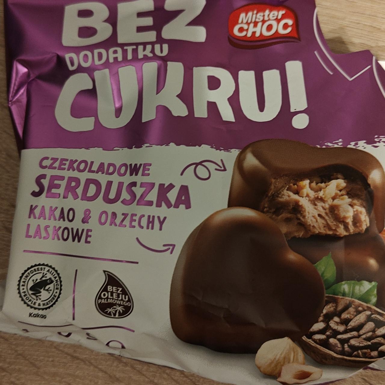 Zdjęcia - Czekoladowe serduszka bez cukru Mister choc