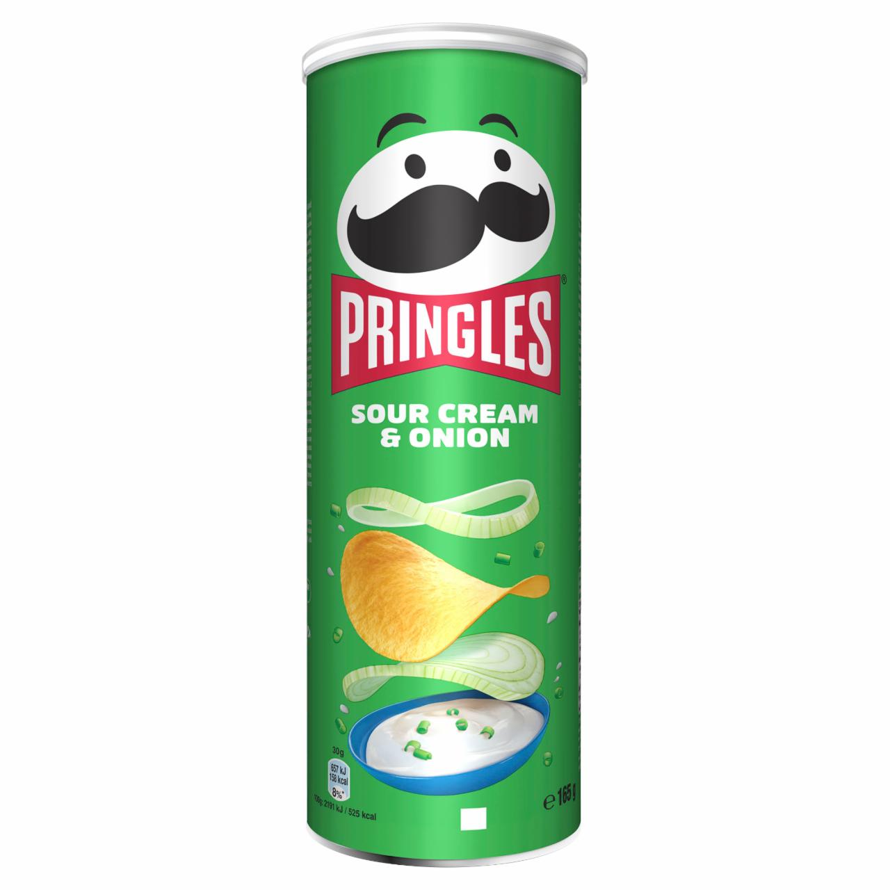 Zdjęcia - Pringles Sour Cream & Onion Chrupki 165 g