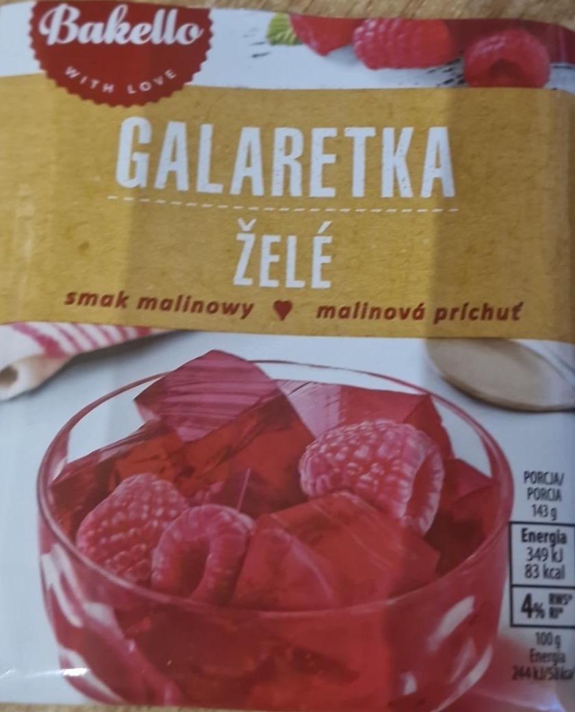 Zdjęcia - Galaretka smak malinowy Bakello